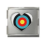 target Mega Link Heart Italian Charm (18mm)