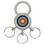 target 3-Ring Key Chain