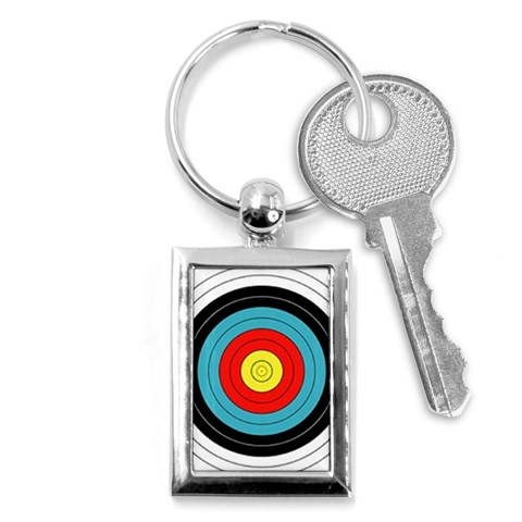 target Key Chain (Rectangle) from UrbanLoad.com Front