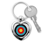 target Key Chain (Heart)