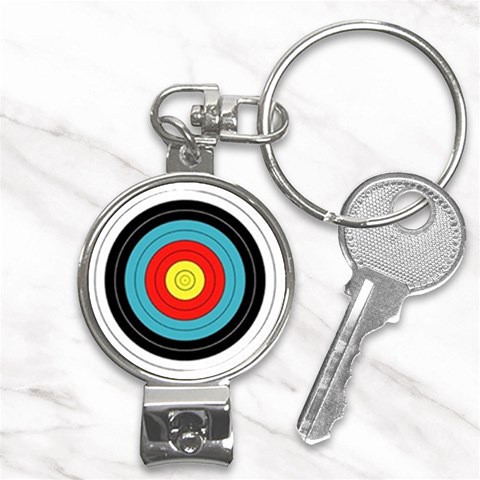 target Nail Clippers Key Chain from UrbanLoad.com Front