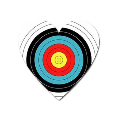 target Magnet (Heart) from UrbanLoad.com Front