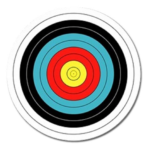 target Magnet 5  (Round) from UrbanLoad.com Front