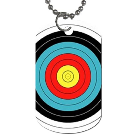 target Dog Tag (One Side) from UrbanLoad.com Front