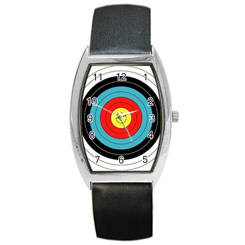 target Barrel Style Metal Watch from UrbanLoad.com Front