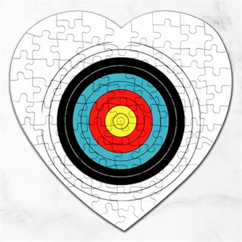 target Jigsaw Puzzle (Heart) from UrbanLoad.com Front
