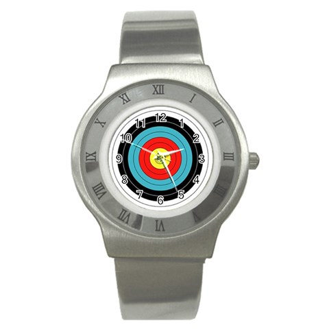 target Stainless Steel Watch from UrbanLoad.com Front