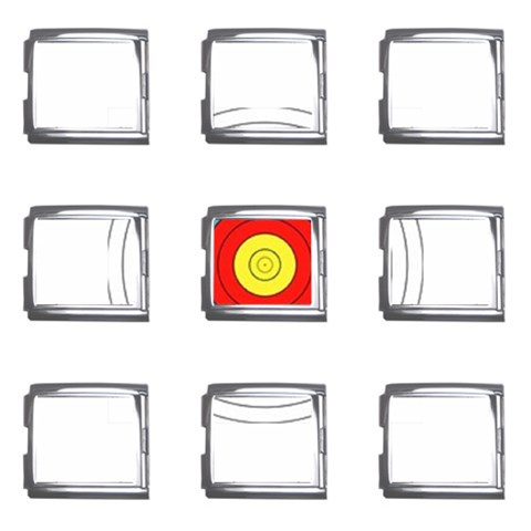 target Mega Link Italian Charm (9 pack) from UrbanLoad.com Front