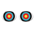 target Cufflinks (Oval)