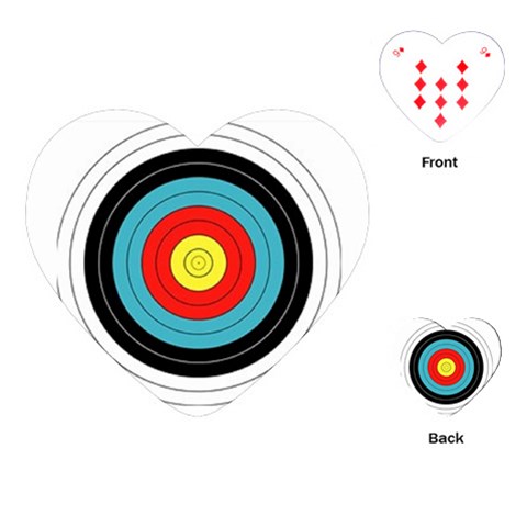 target Playing Cards (Heart) from UrbanLoad.com Front