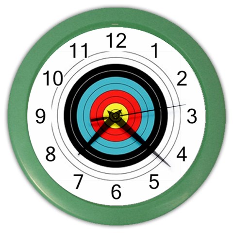 target Color Wall Clock from UrbanLoad.com Front