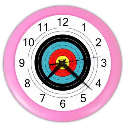 target Color Wall Clock from UrbanLoad.com Front