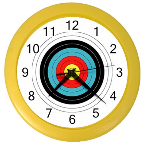 target Color Wall Clock from UrbanLoad.com Front