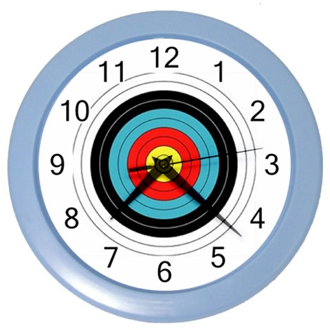 target Color Wall Clock from UrbanLoad.com Front