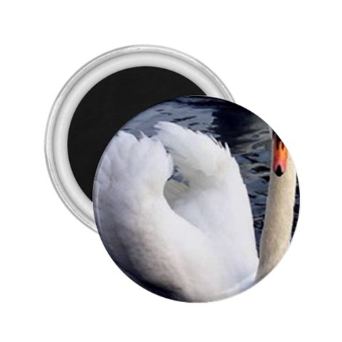 swan 2.25  Magnet from UrbanLoad.com Front