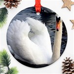 swan Ornament (Round)