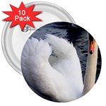 swan 3  Button (10 pack)