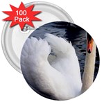 swan 3  Button (100 pack)