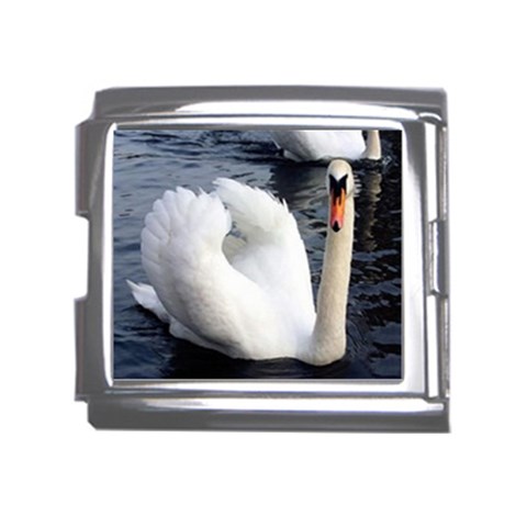 swan Mega Link Italian Charm (18mm) from UrbanLoad.com Front