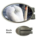 swan Money Clip (Oval)