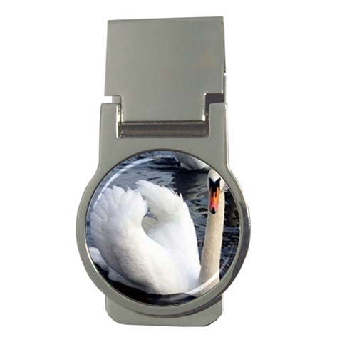 swan Money Clip (Round) from UrbanLoad.com Front