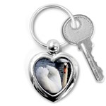 swan Key Chain (Heart)