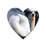 swan Magnet (Heart)