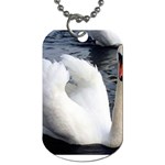 swan Dog Tag (One Side)