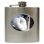 swan Hip Flask (6 oz)