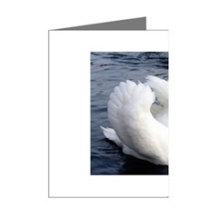 swan Mini Greeting Cards (Pkg of 8) from UrbanLoad.com Right