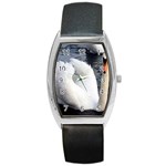 swan Barrel Style Metal Watch