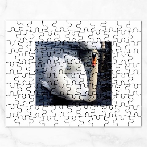 swan Jigsaw Puzzle (Rectangular) from UrbanLoad.com Front