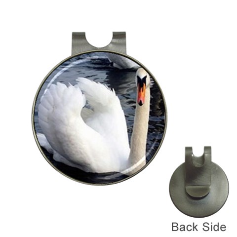 swan Golf Ball Marker Hat Clip from UrbanLoad.com Front