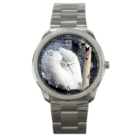 swan Sport Metal Watch from UrbanLoad.com Front