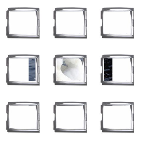 swan Mega Link Italian Charm (9 pack) from UrbanLoad.com Front