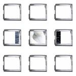 swan Mega Link Italian Charm (9 pack)