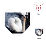 swan Playing Cards (Heart)