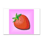 strawberry Sticker A4 (100 pack)