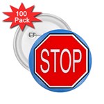 stopsign 2.25  Button (100 pack)