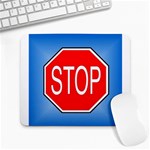 stopsign Large Mousepad