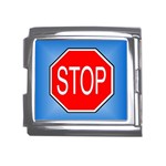 stopsign Mega Link Italian Charm (18mm)