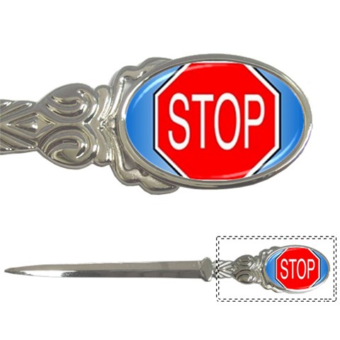 stopsign Letter Opener from UrbanLoad.com Front