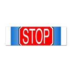 stopsign Sticker (Bumper)