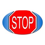 stopsign Magnet (Oval)