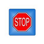 stopsign Magnet (Square)