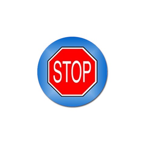stopsign Golf Ball Marker (10 pack) from UrbanLoad.com Front