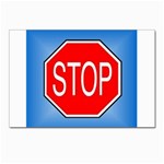 stopsign Postcards 5  x 7  (Pkg of 10)