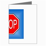 stopsign Greeting Card