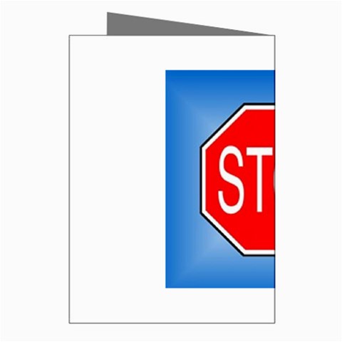stopsign Greeting Cards (Pkg of 8) from UrbanLoad.com Right