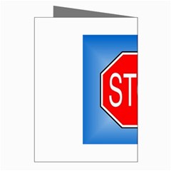 stopsign Greeting Cards (Pkg of 8) from UrbanLoad.com Right